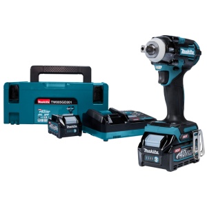 Cheie de strans cu impact Makita XGT 40Vmax, 350 Nm, cu 2 acumulatori - Img 2
