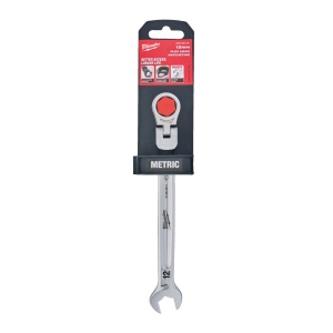 Cheie fixă MAX BITE cu clichet și cap pivotant, 12mm - Img 2