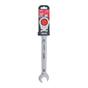 Cheie fixă MAX BITE cu clichet și cap pivotant, 20mm - Img 2