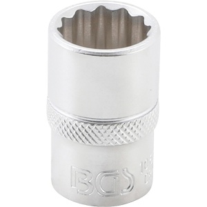 Cheie tubulara 12 puncte (dublu hexagon), 17mm, 1/2"