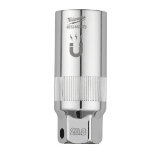 Cheie tubulară 3/8 magnetică pentru bujie de 20,8mm - Img 1