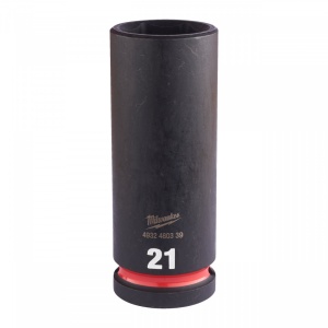 Cheie tubulara de impact 1/2" MILWAUKEE SHOCKWAVE™ IMPACT DUTY - lungi 21 mm L78mm