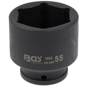 Cheie tubulara de impact BGS 55mm, 3/4" - Img 1