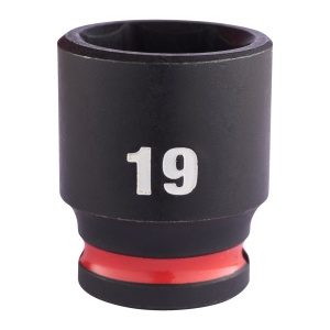 Cheie tubulară de impact MILWAUKEE SHOCKWAVE™ IMPACT DUTY, 3/8" IMPACT SOCKET STD 19mm L34mm - Img 1