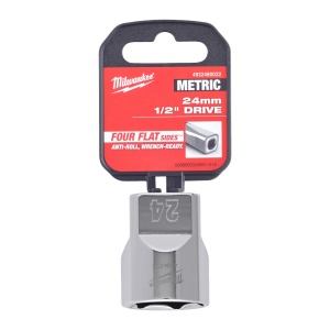 Cheie tubulară Milwaukee 1/2, sistem metric, 24mm, scurtă - Img 2