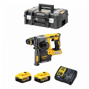 Ciocan rotopercutor Dewalt DCH273P2T, SDS Plus, 2.1 J, cu 2 acumulatori XR Li-Ion18 V / 5.0 Ah, valiza TSTAK - Img 2