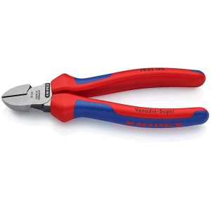 Clește sfic pentru tăiat KNIPEX, mânere multicomponent