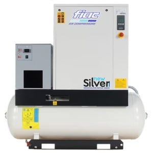Compresor cu surub si uscator NEW SILVER 10S/500D, 8 bar - Img 2