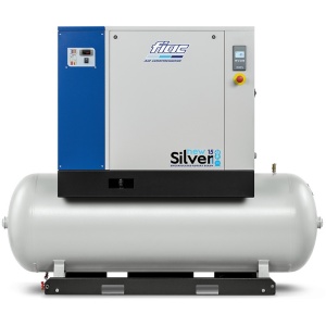 Compresor cu surub si uscator NEW SILVER+D 15/500, 8 bar - Img 8
