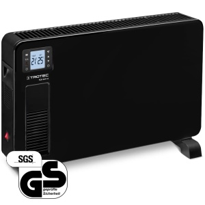 Convector electric Trotec TCH 2312E Design Drept - 2300W, negru, cu telecomanda - Img 7