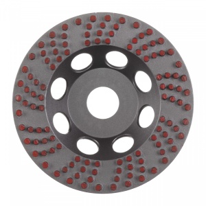 Cupă premium diamantată Milwaukee 125 mm, pentru îndepărtarea substanțelor speciale: acoperiri termoplastice și pe bază epoxidice, vopsea acrilică, lipici, adeziv faianță, șapă, tencuială
