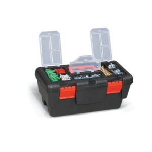 Cutie plastic Port-Bag neagra 16” Ekono 175x400x200 mm