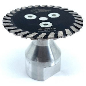 Disc DiamantatExpert pentru gresie portelanata, placi dure 50mm x M14 Premium - DXDY.DP50 - Img 3