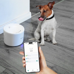 Dispenser apă animale WiFi Tellur Smart, 2L, Alb - Img 4