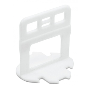 Distantiere autonivelare ( Clips-uri ) pt. gresie, faianta si placi - Rost de 1 mm - 50 buc - XLEV-PLC150 - Img 2