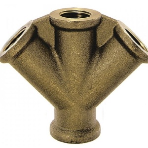 Distribuitor cu 4 cai Ludecke VWS_38, DN 15, 4 x G 3/8" filet interior