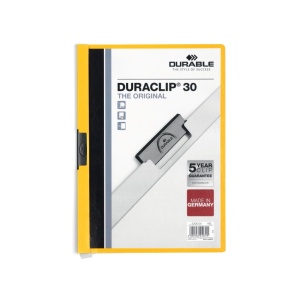 Dosar din PVC cu clemă metalică Duraclip Original 30 Durable - Img 5