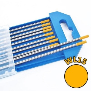 Electrozi wolfram WL15 (auriu) ø 2.4 mm