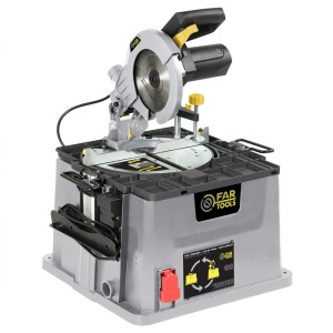 Fierastrau circular de banc reversibil basculant Far Tools 1500W, diametru disc 210 mm, tip TD 1500 - Img 2