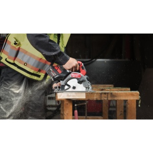 Fierastrau circular Milwaukee cu acumulator, model M18 FCSDC165-0C, 165mm - Img 14