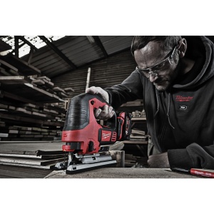 Fierastrau pendular cu acumulator Milwaukee M18 BJS-402C, livrat cu acumulatori, valiza - Img 10