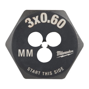 Filieră M3-0.60 mm Hex