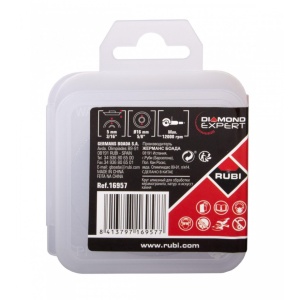 Freza diamantata fina R5 mm pentru Pro-Edger - RUBI-16957 - Img 3