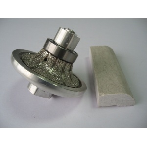 Freza Diamantata Semi-Baston Raza 15mm pt. Marmura, Granit si Gresie - DXDY.FGM.D75R15H20 - Img 2