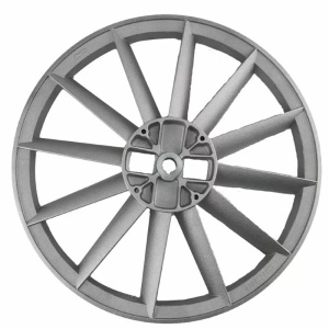 Fulie D=430mm, 2 canale V, aluminiu, FIAC - Img 2
