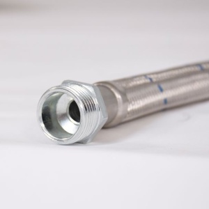Furtun flexibil antivibrant cu manta aluminiu Wasserkonig 07070350T, 50 cm - Img 2