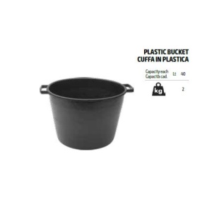 Galeata plastic 40l - Officine Iori