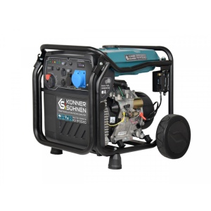 Generator de curent 8 kW inverter - HIBRID (GPL + benzina) - Konner & Sohnen - KS-8100iEG