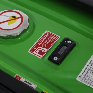 Generator de curent pe benzina Greenfield G-EC6100PEW, portabil, monofazat, 4.5 kVA, 4.5 kW, pornire electrica, roti de transport - Img 8