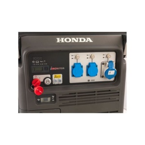 Generator de curent pe benzina Honda EU70IS1, portabil, monofazat, 7.0 kW, pornire electrica - Img 2