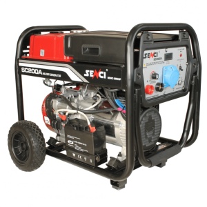 Generator de curent si sudura SENCI SC-200A putere max. 5.5 kW 230V - Img 1