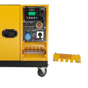 Generator insonorizat Stager YDE8600TA-TA3 V2, 7.5kVA, DualPower 230-400V, diesel, 3000rpm, pornire electrica - Img 4
