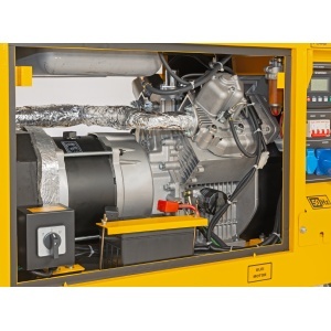 Generator profesional Stager YDE15000TA-TA3, 11.5 kW, DualPower 230-400V, insonorizat, diesel, 3000rpm, pornire electrica - Img 11