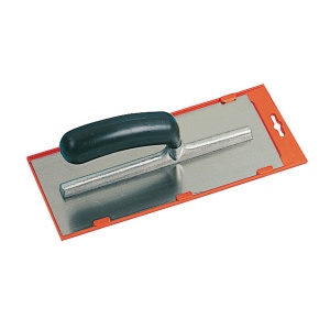 Gletiera cu montura de aluminiu, lama tesita din otel nichelat, maner banana - 280×120