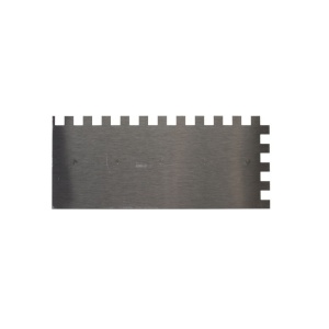 Gletiera dintata cu maner plastic 28cm, 12x12mm - RUBI-25907 - Img 4
