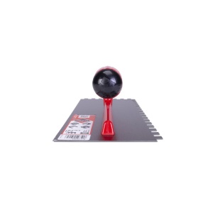 Gletiera dintata cu maner plastic 28cm, 8x8mm - RUBI-25905 - Img 3