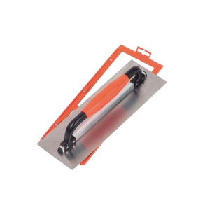 Gletiere INOX tesite cu montura de aluminiu, maner inchis - 380×120