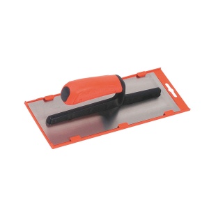 Gletiere INOX tesite cu montura din fibra de sticla, maner bimaterial - 280×100