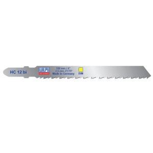 HC 12 BI Panza Bi-Metal pentru fierastrau vertical, prindere T, pentru lemn / 5 bucati, DIM 100 x 7.8 x 1.27 mm