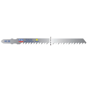 HC 33 Panza HCS/CV pentru fierastrau vertical, prindere T, pentru lemn / 5 bucati, DIM 132 x 7.8 x 1.45 mm
