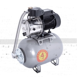 Hidrofor cu pompa autoamorsanta Wasserkonig IS506225, inox, putere 900 W, inaltime refulare 50 m, debit 3720 l/h, vas de expansiune 24 litri - Img 2