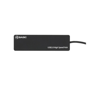 Hub USB 2.0 Tellur Basic, 4 porturi, negru - Img 1