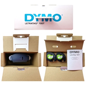 Imprimanta termica DYMO LetraTag LT-100T editare eticheta pe 2 randuri printare direct termica sau transfer termic 2174593 - Img 2