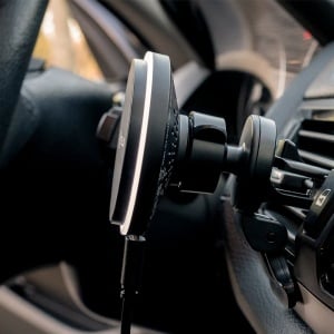 Încărcător auto wireless Tellur, compatibil MagSafe, 15W, negru - Img 8