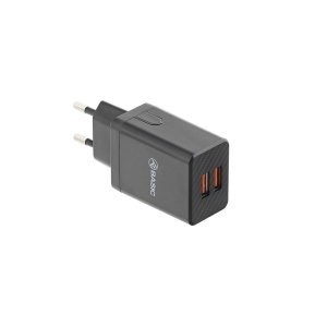 Încărcător priză Tellur Basic HC204, 2xUSB, 2.4A, negru - Img 1
