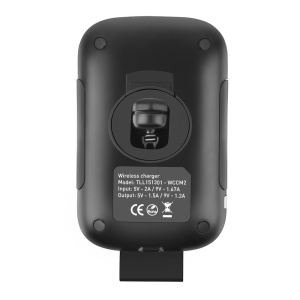 Încărcător wireless cu suport auto și senzor IR WCCM2, negru - Img 4